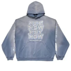 Felpe con cappuccio Snbn “Blue” 739024TQVE74108