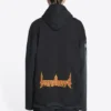 Felpe con cappuccio Speed Hunters Upside Down Oversized “Black Faded” 698156TMVD11000