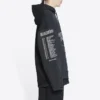 Felpe con cappuccio Speed Hunters Upside Down Oversized “Black Faded” 698156TMVD11000
