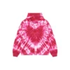 Felpe con cappuccio Tie-Dye per San Valentino, vestibilità ampia “Rosso” 675003TLVI86802