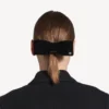 Fiocco per accessori per capelli da donna Holli in nero/argento lucido