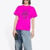 FW21 Manica corta Rosa Rosso 661705TKVE16817