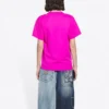 FW21 Manica corta Rosa Rosso 661705TKVE16817