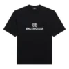 FW21 Stampa logo retrò GS Nero 612966TKVI71070