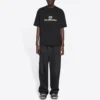 FW21 Stampa logo retrò GS Nero 612966TKVI71070