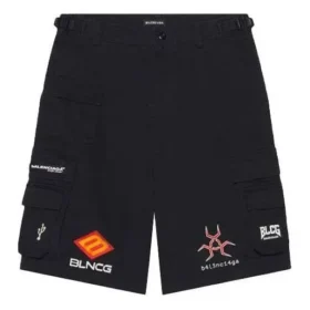 Gamer Cargo Shorts “Black” 663074TKP041000