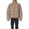 Giacca BB Monogram “Beige Brown” 681885TML339378