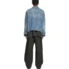 Giacca BB Monogram Large Fit “Blu” 675208TMW374437