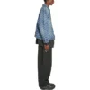Giacca BB Monogram Large Fit “Blu” 675208TMW374437