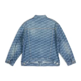 Giacca BB Monogram Large Fit “Blue” 675208TMW370443