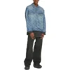 Giacca BB Monogram Large Fit “Blue” 675208TMW370443