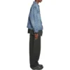 Giacca BB Monogram Large Fit “Blue” 675208TMW370443