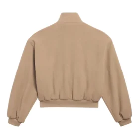 Giacca blouson taglia grande “Camel” 850619TQU142602