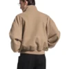 Giacca blouson taglia grande “Camel” 850619TQU142602