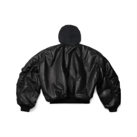 Giacca bomber con cappuccio “Black” 750953TOS171000