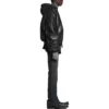Giacca bomber con cappuccio “Black” 750953TOS171000