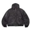 Giacca bomber con cappuccio Tape Type Light “Black” 791103TPO041000