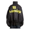 Giacca bomber con cappuccio Tape Type Light “Black” 791103TPO041000