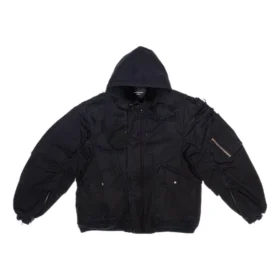 Giacca bomber strappata “Black” 698844TKP271000