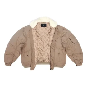 Giacca bomber Unity in cotone ripstop “Beige” 698837TLP039577