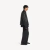 Giacca-camicia da uomo in nero Giacca-camicia da uomo in nero