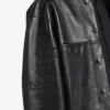 Giacca-camicia da uomo in nero Giacca-camicia da uomo in nero