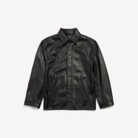 Giacca carcoat da uomo in nero