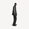 Giacca carcoat da uomo in nero