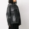 Giacca casual a maniche lunghe con logo SS21, tinta unita, nera 620746TIW435720