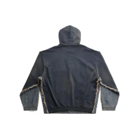 Giacca con cappuccio Paris Hybrid “Blue” 738737TNW654036