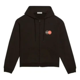 Giacca con cappuccio Uniform, nera 620939TIV801000