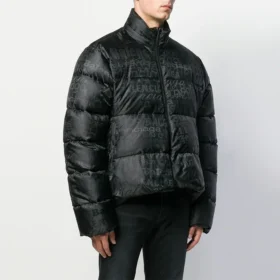 Giacca con logo ricamato “Black” 582998TFO061000
