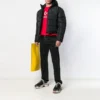 Giacca con piccolo logo stampato “Black” 556231TYD331000