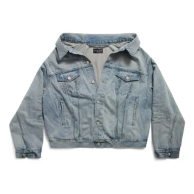 Giacca con spalle scoperte “Azzurro” 786638TQW556379