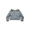 Giacca con spalle scoperte “Azzurro” 786638TQW556379