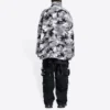 Giacca con zip mimetica “Grey” 681818TLQ121240
