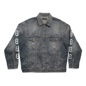 Giacca Crypto Large Fit “Light Blue” 750983TNW654036