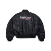 Giacca da college per Political Campaign “Black” 763434TNO271000