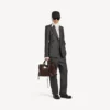 Giacca da donna sartoriale a doppio petto in blu navy scuro