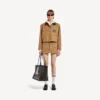 Giacca da lavoro corta da donna in beige