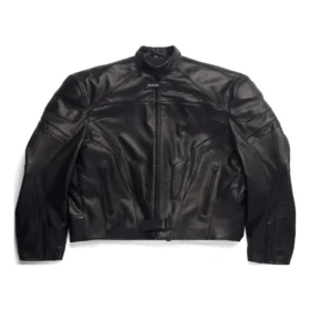 Giacca da motociclista oversize “Black” 744983TOS141000
