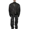 Giacca da motociclista oversize “Black” 744983TOS141000