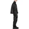 Giacca da motociclista oversize “Black” 744983TOS141000