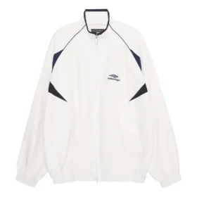 Giacca da tuta 3B Sports Icon Medium Fit “Bianca” 746483TOO489000