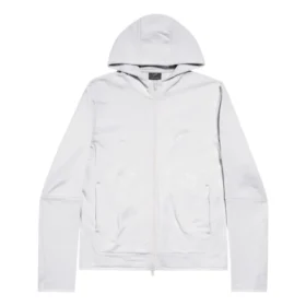 Giacca da tuta aderente con cappuccio Balenciaga x Puma “White” 846990TTVA49060