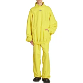Giacca da tuta con cappuccio 3B Sports Icon “Giallo” 720153TKO487640