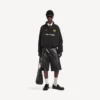 Giacca da tuta da calcio da uomo in nero Giacca da tuta da calcio da uomo in nero
