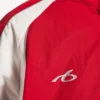 Giacca da tuta da calcio da uomo in rosso rossetto Giacca da tuta da calcio da uomo in rosso rossetto