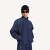 Giacca da tuta da uomo in un nuovo blu navy scuro