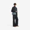 Giacca da tuta da uomo su misura in blu navy/verde scuro